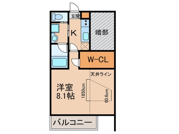 COZY　APARTMENT　YADAの物件間取画像